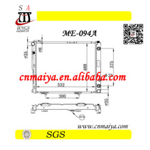 mercedes e-class w124 radiator