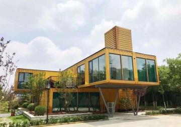 prefabricated beach villa modular house