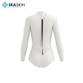 Seaskin 3/2 mm neopreen surfpak voor dames met borstrits