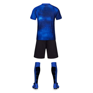 Formation de maillot de football à motif de ciel étoilé pour l&#39;équipe