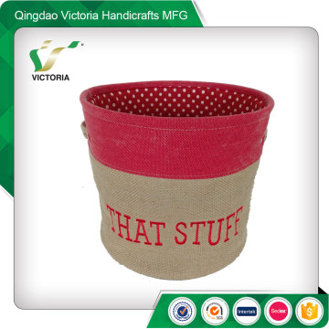 Fast Delivery Folding Cotton Laundry Baskets Liner