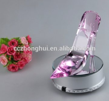2016 Fashion beautiful simple crystal shoes