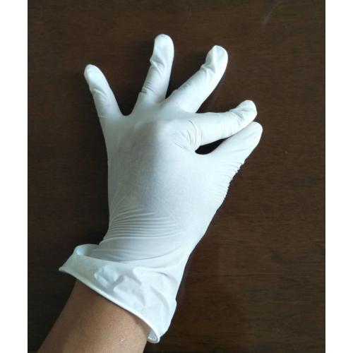 Guantes de vinilo sin polvo antiestático transparente de pvc