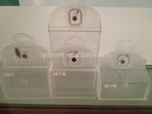 High quality security transparent safer box eas display safer CD keeper