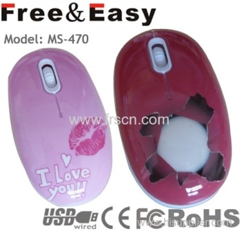 3d Mini Size Water Transfer Printed Mouse?