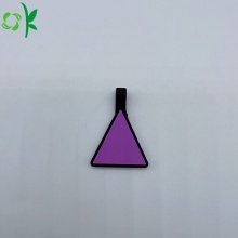 Triangle Personalized Comfortable Silicone Pet ID Card