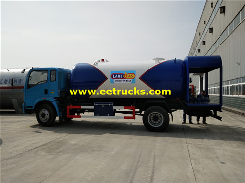 15cbm HOWO Propane Gas Delivery Trucks