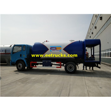 15cbm HOWO Propane Gas Delivery Trucks