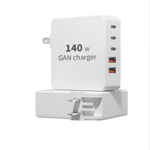 140W Multi -Ports superschnelles Gan -Ladegerät