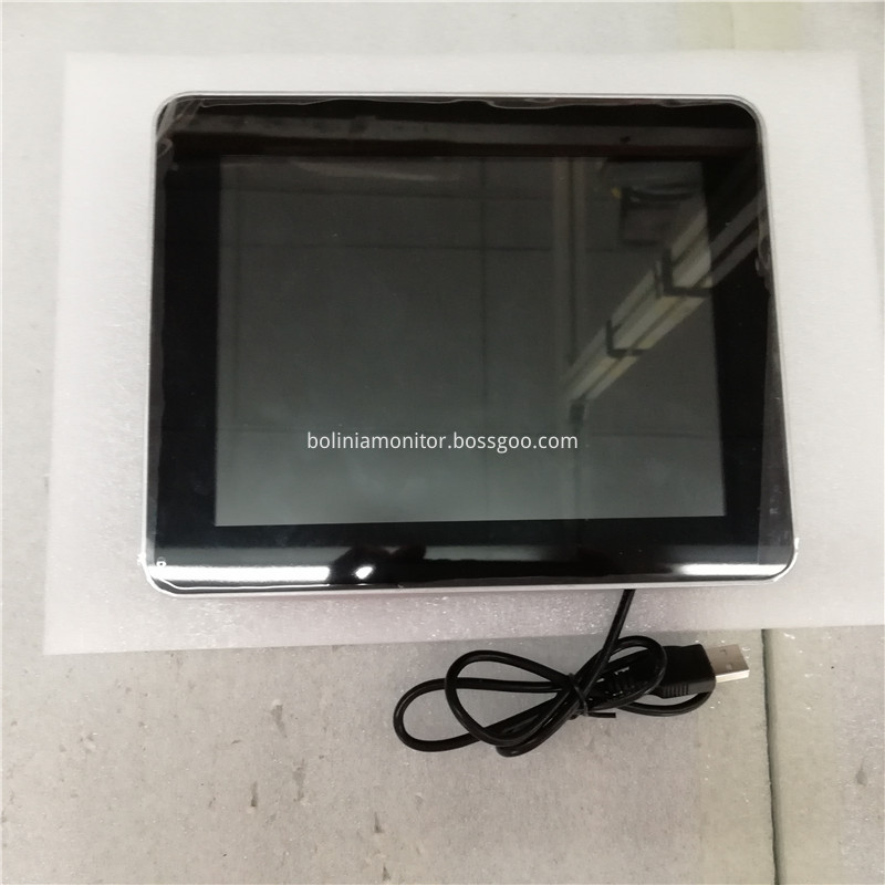 8 Inch Touch Monitor Front