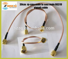 30cm RG316 cable RP-SMA male to male connector pigtail