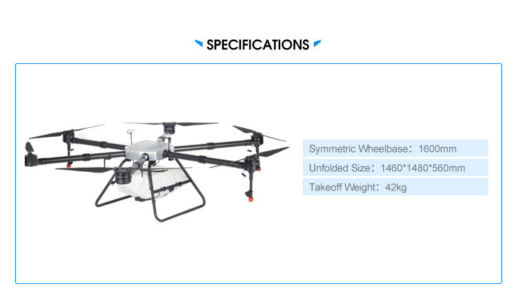 Linghang Aircraft Small Uav Controller Drone Intelligent Agriculture Drones Sprayer uav
