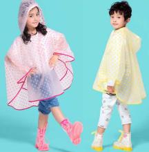 Transparent 100% Waterproof Kids Poncho