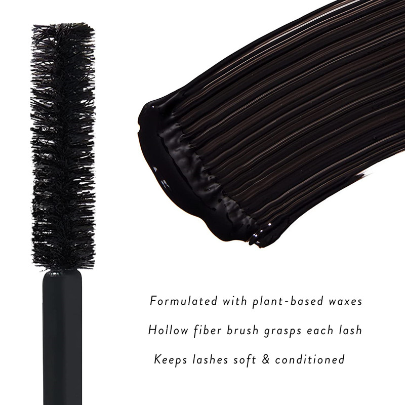 веганская водостойкая тушь для ресниц vegan waterproof mascara