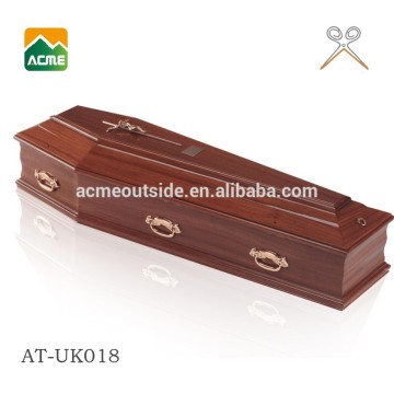 AT-UK018 luxury coffins cheap supplier
