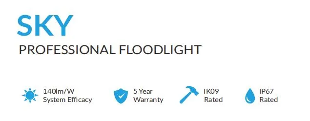 Factory Price 100W 150W 200W 300W 400W Sport Filed Outdoor Stadium Garden Landscape Tennis Court Yard IP66 Waterproof Dustproof Roadway Square LED Flood Light