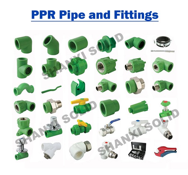 Water Piping Systems PPR Pipe Fitting Reducing Socket Coupling M/F (DIN8077/8088)