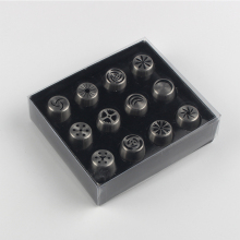 most popular Russian Piping Tips Set Stainless Steel Large Size Icing Syringe Set for Cake Decorating Nozzle wholesale china