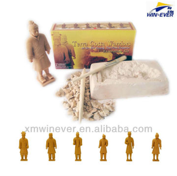 Terra-Cotta Warriors, 6 assorted.