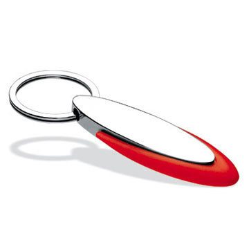 Promotion Blank Metal & Silicone Keychain (MK69)