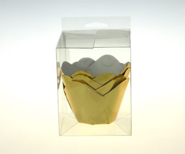 Gold / Silver foil muffin cup