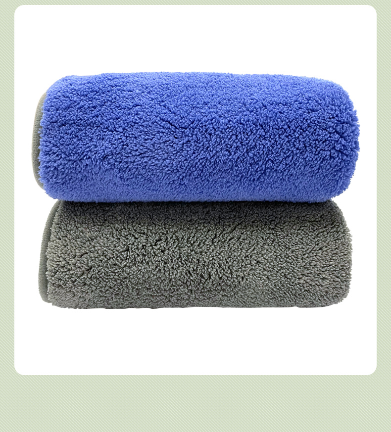 thick car cleaning towel