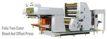 Yp2alh Folio Two - Color Sheet-fed Offset Press For Printing Periodicals