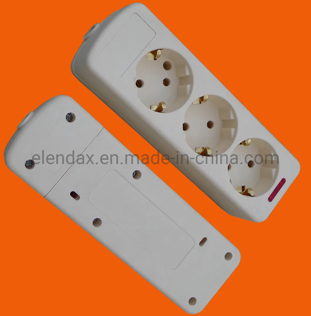 Прелунгитор Элендакс, 3 премия Шуко, 2 м, H05VV-F 3G1,5 мм, Cu Cp