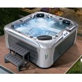 Refill Hot Tub Backyard Freestanding Hot Tub Outdoor LED Light Spa