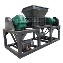 Customized 11-100 kW Metal Twin Shaft Shredder for Steel Wire and Metal Crushing