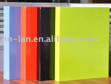 ring binder with paper