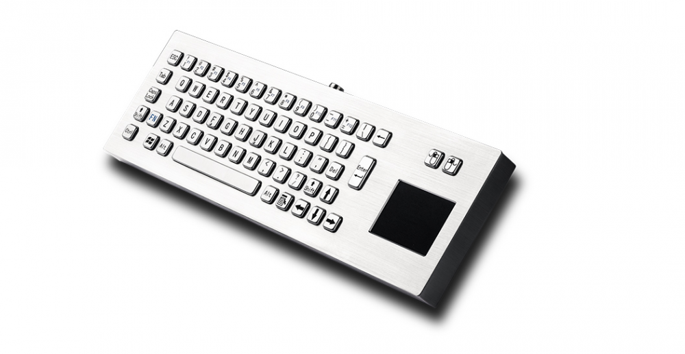 الإصدار المكتبي انفجار لوحة المفاتيح المعدنية المعدنية مع لوحة اللمس