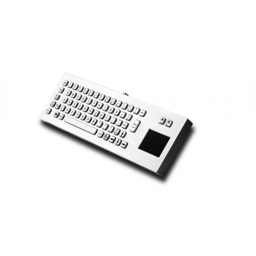 Versi Desktop Ledakan Keyboard Logam Dengan TouchPad