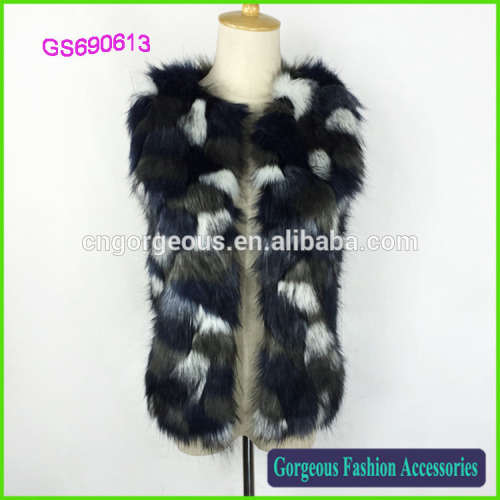 Mexico Style women have the lingering charm Fur Vest