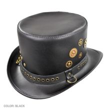 Astro Leather Top Hat