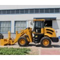 2ton mesin wheel loader pertanian kompak