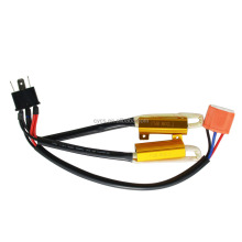 H4 Wiring Harness for 12V 50W LED Error Warning Canceller