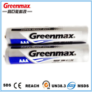 New brand aaa super heavy duty battery r03p