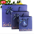 Dark simple style gift bag