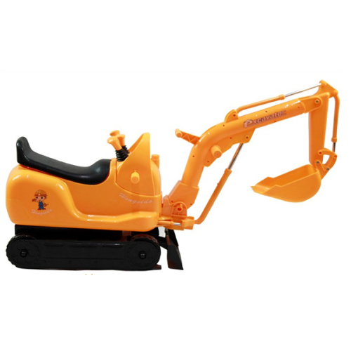 Anak-anak mendorong naik Pedal Mini Excavator