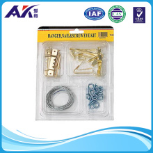 Metal Picture Hanger Hooks Kit