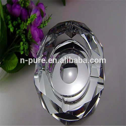 Transparent Crystal Fancy Ashtray