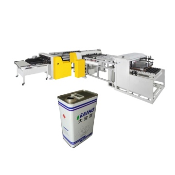 Tin Can Making Machine High Speed 18 Liters Square Tin Can Making Machine 18L Tin Can Making Machine