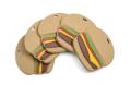 Hamburger Baby Chew Silicone Teether