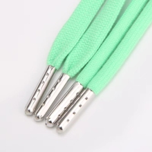 High Quality Custom Print Logo Flat Shoelaces