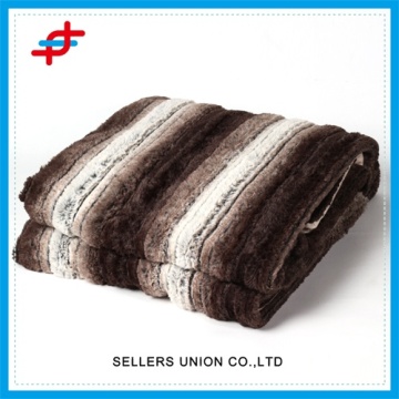 PV Terry Soft Home Blanket Coral Fleece Sherpa Blanket