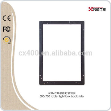 horizontal or material led backlight frame acrylic