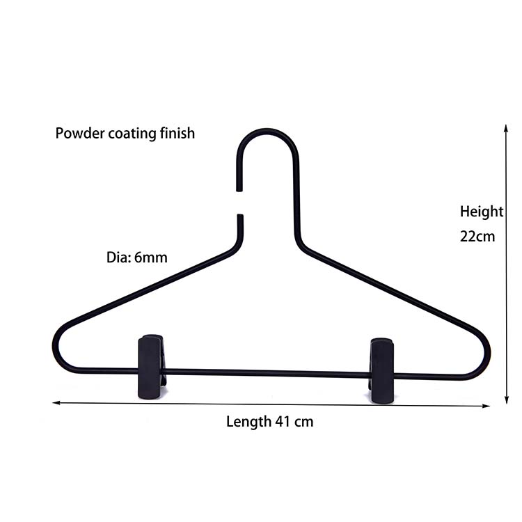 KINDOME metal wire hanger for swimwear body hanger