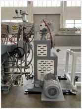 Plastic Compounding Hot Cutting PVC Granules Pellets Extruder Making Machines