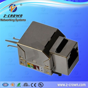 Rj45 Cat5 FTP keystone jack pass fluke test